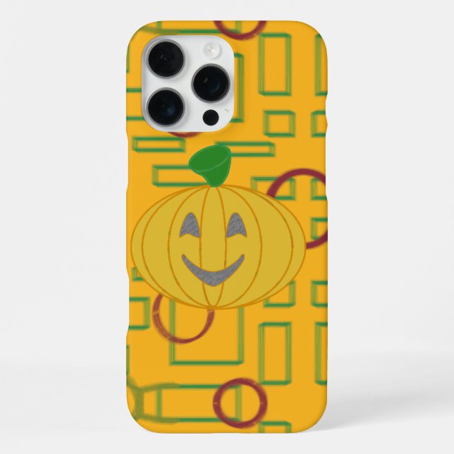 Coque iPhone Citrouille (Verso)