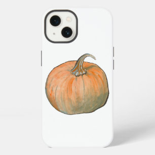Etui iPhone 13 Citrouille Aquarelle