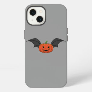 Etui iPhone 13 Citrouille Chauve-Souris d'Halloween