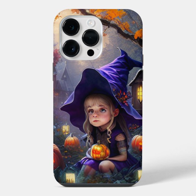 Coque iPhone citrouille/fantaisiste/Halloween/dessin animé (Verso)