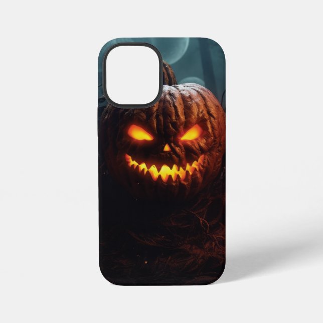 Coque iPhone Citrouille Maléfique (Verso)