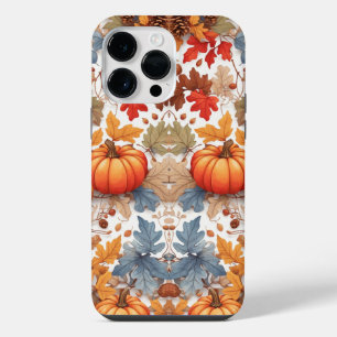 Coque Pour Pour iPhone 14 Pro Max Citrouilles Peintes aux Vibes Automnales Rustiques