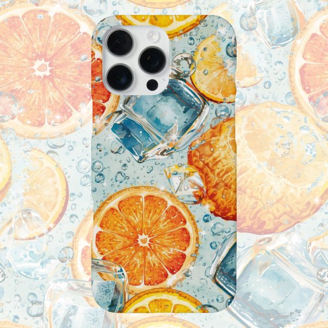 Coque iPhone Citrus Spritz – Agrumes Tropicaux Rafraîchissants (Créateur téléchargé)