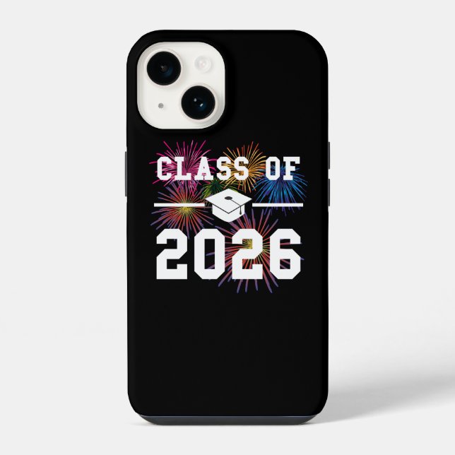 Coque iPhone Classe de 2026 Année de terminale (Verso)