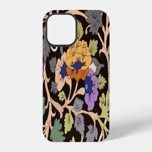 Coque iPhone 12 Classique islamique : ornement floral sans couture
