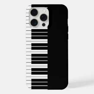 Coque iPhone 15 Pro Max Clavier Piano Noir
