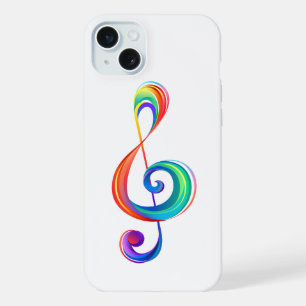 Coque iPhone 15 Plus Clé arc-en-ciel