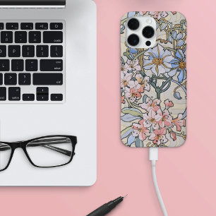 Coque iPhone 16 Pro Max Clematis Vin Florant Alphonse Mucha