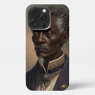 Etui iPhone 13 Pro Cleon portrait peinture