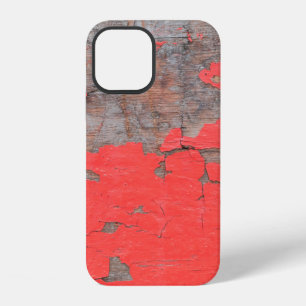 Coque iPhone 12 Closeup old and peeling painted wood board backgro