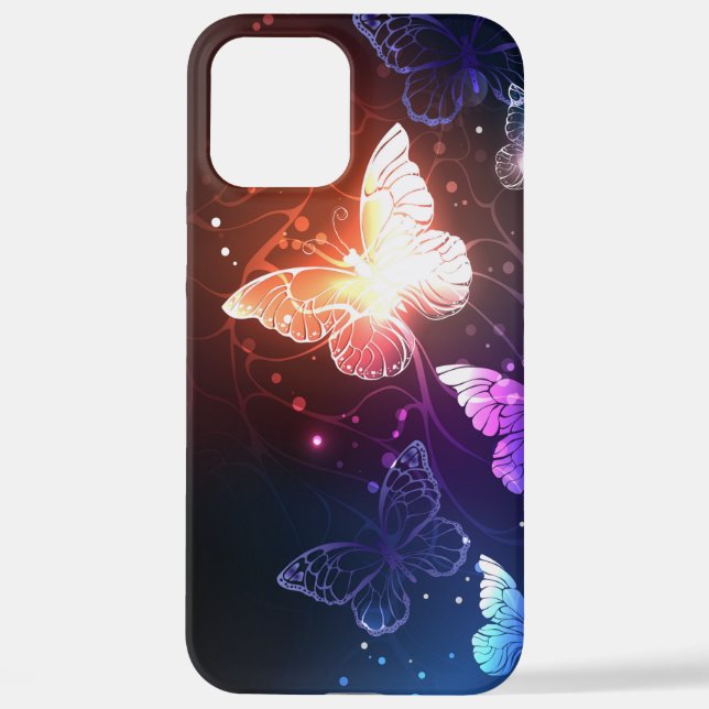 Coque iPhone Clowing Night Butterflies (Verso)