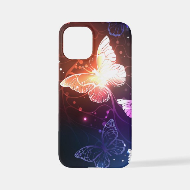 Coque iPhone Clowing Night Butterflies (Verso)