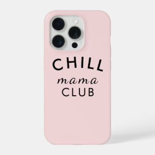 Coque iPhone 15 Pro Club Cool Mama Moderne Rose Pêche pour la Fête des