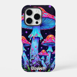 Coque iPhone 16 Pro Cluster de champignons cosmiques