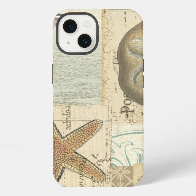 Coque iPhone Coastal Collage (Verso)