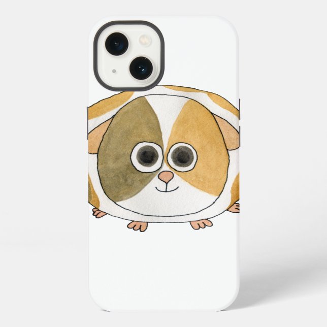 Coque iPhone Cochon d'Inde. (Verso)