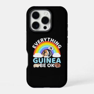 Coque iPhone 16 Pro Cochon d'Inde - Que tout aille bien, Encouragement
