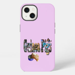 Etui iPhone 13 Cochons d'Inde est le mot, Boîtier iPhone 13