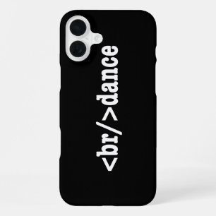 Coque iPhone 16 Plus Code HTML de breakdance