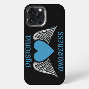 Etui iPhone 13 Pro Max Cœur/Ailes...Dystonie