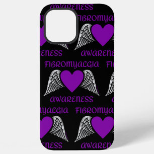 Coque iPhone 12 Pro Max Cœur/Ailes...Fibro