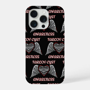 Coque iPhone 15 Pro Cœur/Ailes...Kyste de Tarlov