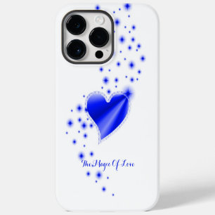 Coque Pour Pour iPhone 14 Pro Max Cœur arc-en-ciel avec étoiles, La magie de l'amour