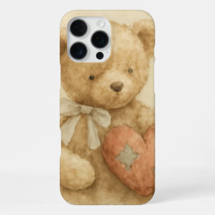 Coque iPhone 16 Pro Max Coeur brisé, Vintage, par Natasha Us