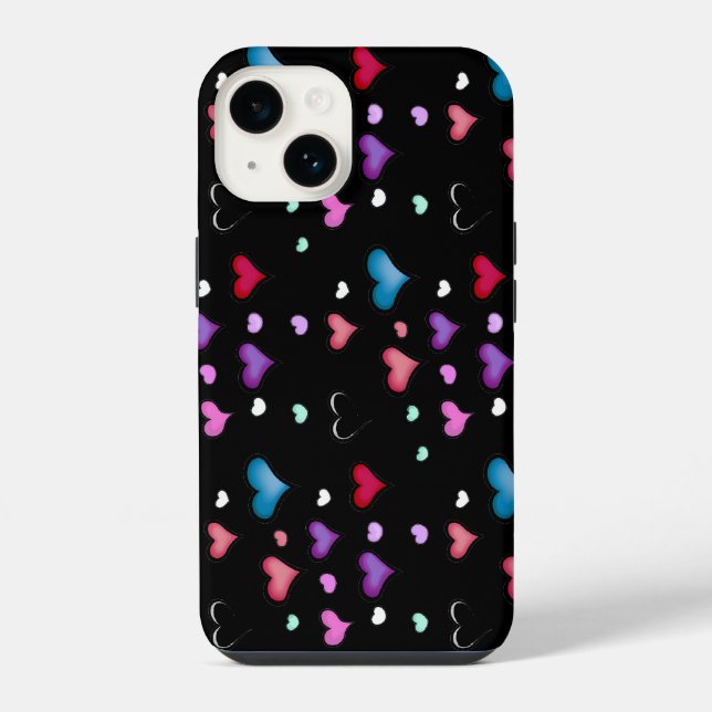 Coque iPhone Cœur de la Saint-Valentin  (Verso)