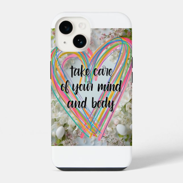 Coque iPhone Coeur sain (Verso)
