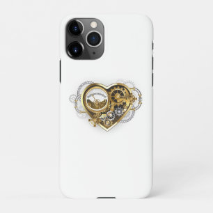 Coque iPhone 11Pro Coeur vapeur avec un manomètre