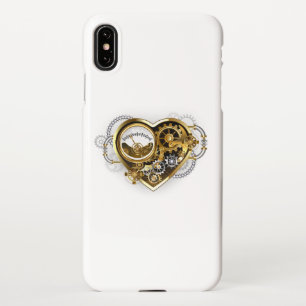 Coque iPhone XS Max Coeur vapeur avec un manomètre