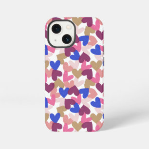 Etui iPhone 13 Mini Cœurs