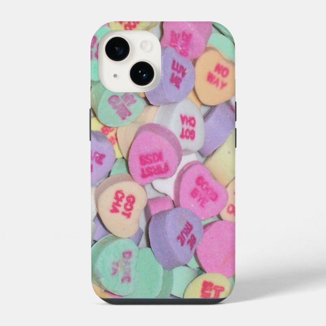 Coque iPhone Cœurs de conversation (Verso)