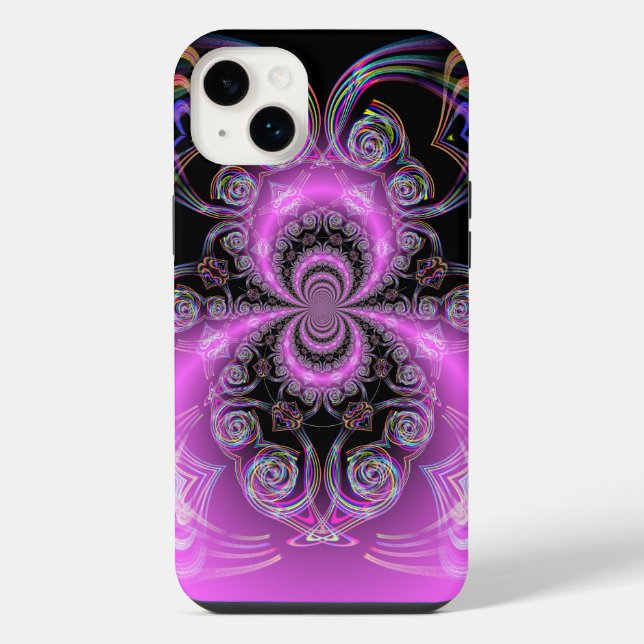 Coque iPhone Cœurs de Saturne (Verso)