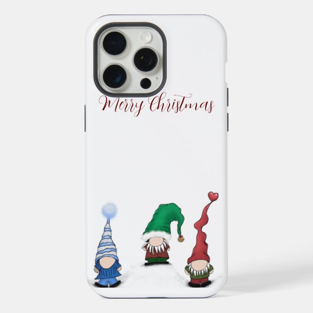 Coque iPhone Cohorte de gnomes adorables (Verso)