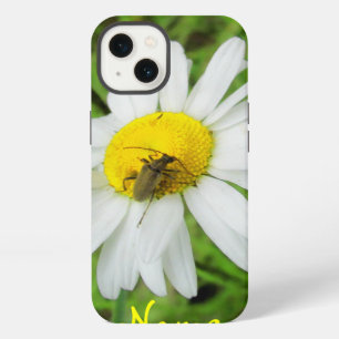 Etui iPhone 13 Coléoptère sur une marguerite