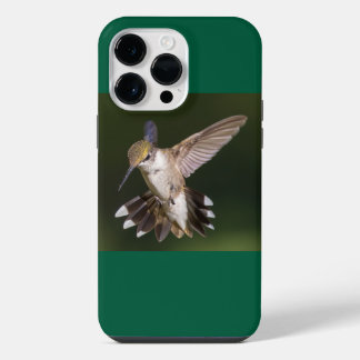 Coque Pour Pour iPhone 14 Pro Max Colibri à gorge rubis