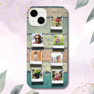 Coque Pour iPhone 14 Collage de photos de famille