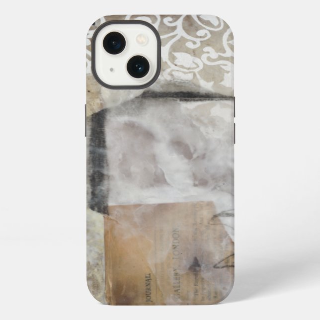 Coque iPhone Collage Fleur II (Verso)