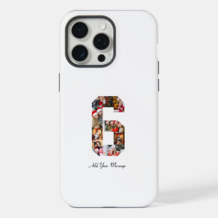 Coque iPhone 15 Pro Max Collage photo noir et blanc numéro 6