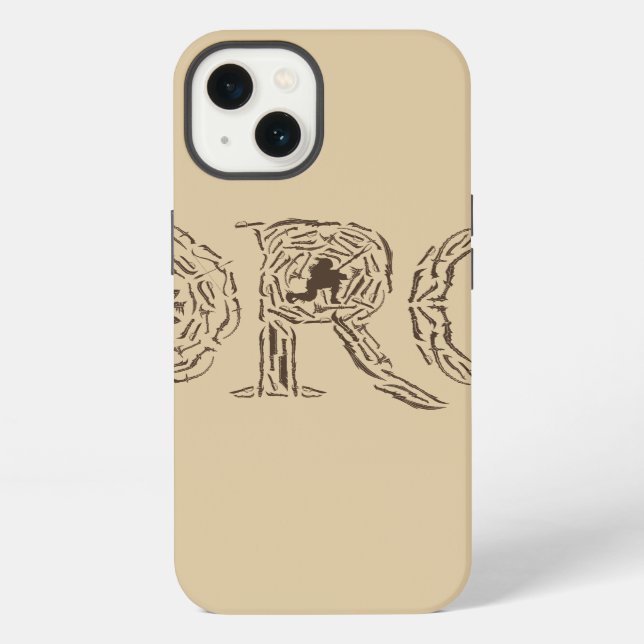 Coque iPhone Collecte d'armes Orc (Verso)