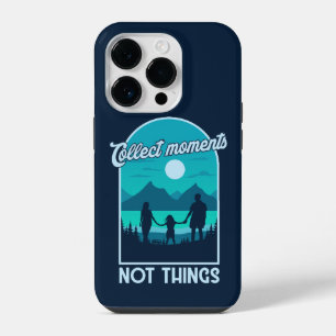 Coque Pour iPhone 14 Plus Collecter des moments, pas des choses