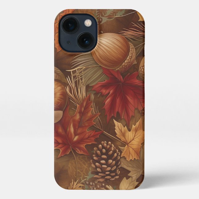 Coque iPhone Collection d'automne - Beauté de l'automne (Verso)