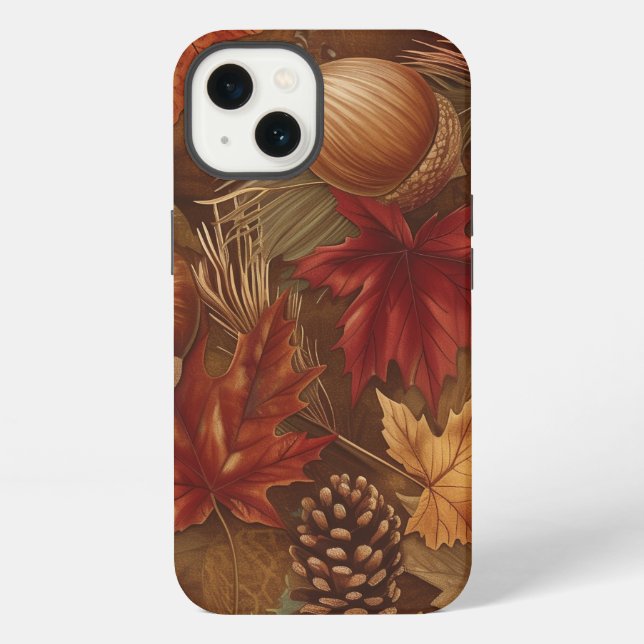 Coque iPhone Collection d'automne - Beauté de l'automne - Dossi (Verso)