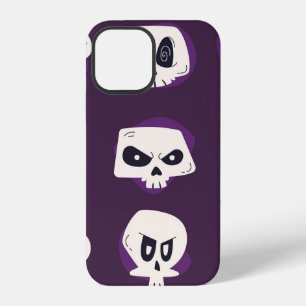 Coque iPhone 12 Collection de crânes dia de muertos dessinés à la