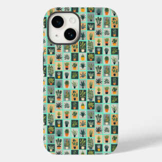 Coque Pour iPhone 14 Collection de plantes