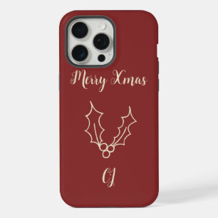 Coque iPhone 15 Pro Max Collection Simply Christmas - Holly