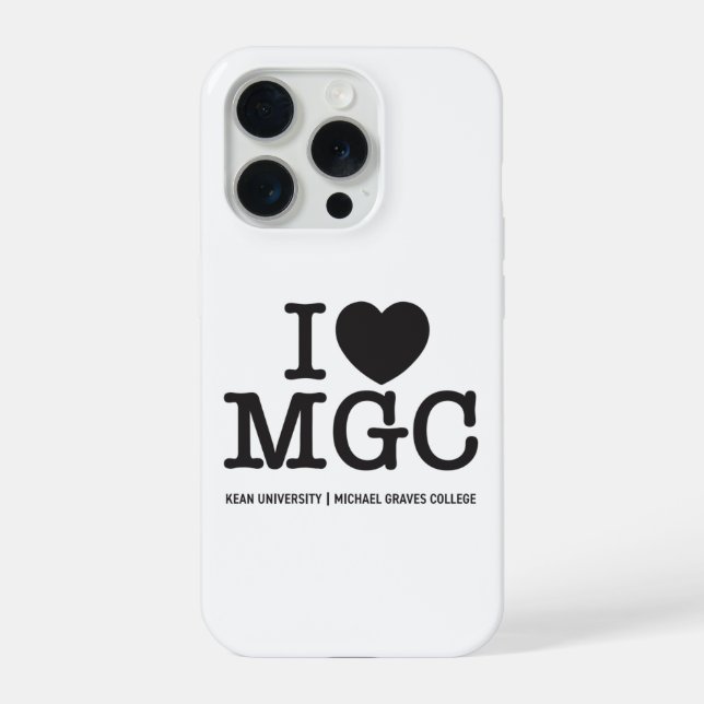 Coque iPhone Collège Kean MGC Michael Graves (Verso)