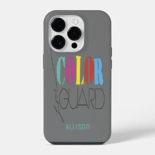 Coque Pour iPhone 14 Plus Color Guard Amour manuscrit avec nom